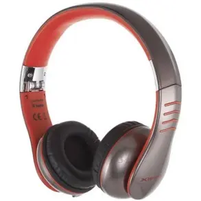 Auriculares Casio Circumaurales Plegable Diseñado por Vestax Rojo
