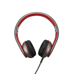 Auriculares Casio Circumaurales Plegable Diseñado por Vestax Rojo