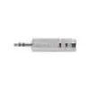 Adaptador Plug Mini Plug Metal Adam Hall 4AJF3MM3METAL