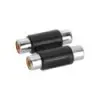 Adaptador doble RCA hembra x RCA hembra Adam Hall 4ATRF2RF2