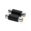 Adaptador doble RCA hembra x RCA hembra Adam Hall 4ATRF2RF2