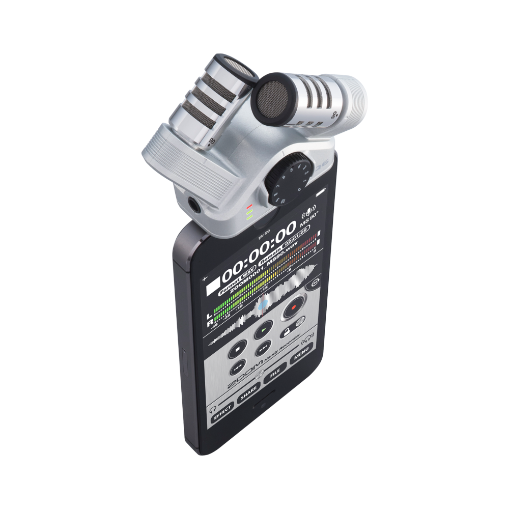 Microfono Zoom Condender XY (90º-120º) Para IPad / IPhone IQ6