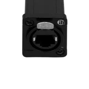 Patchera 4 Canales XLR 5 Pines Macho Ethernet Cat 6A Adam Hall 4CATBOXXM5