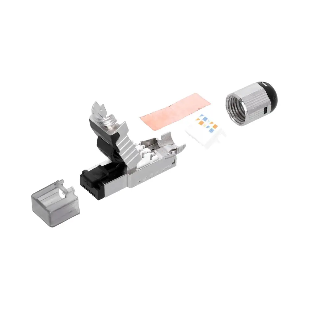 Conector RJ45 Categoria 6A Atornillable IP20 Adam Hall 4CCAT6