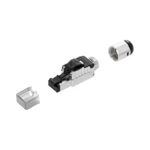 Conector RJ45 Categoria 6A Atornillable IP20 Adam Hall 4CCAT6