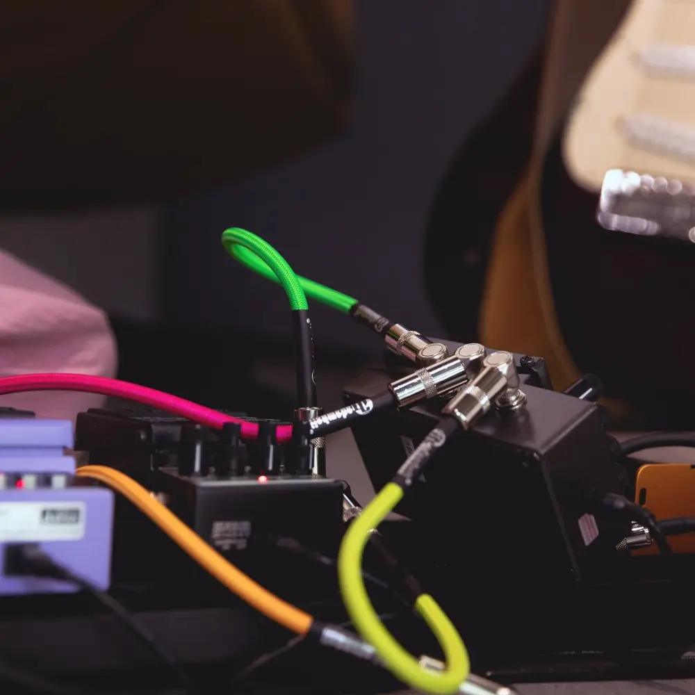 Pack 4 Cables Interpedal 30 cm Adam Hall 4IRR0030NEOSET