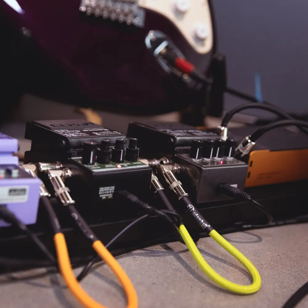 Pack 4 Cables Interpedal 30 cm Adam Hall 4IRR0030NEOSET