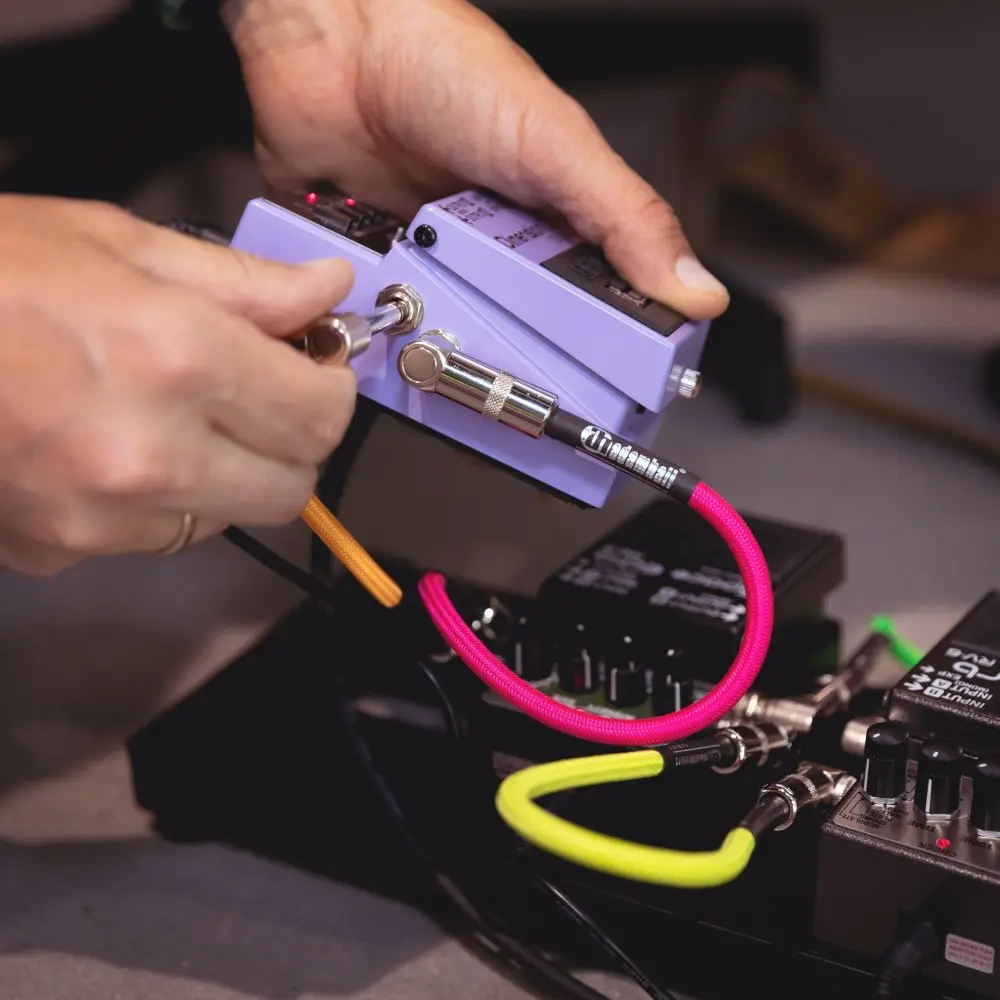 Pack 4 Cables Interpedal 90 cm Adam Hall 4IRR0090NEOSET