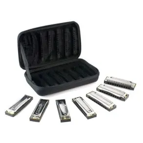 Set De 7 Armonicas Hohner Blues Band