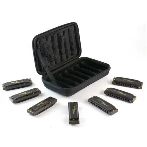 Hohner Set De 7 Armonicas Cromaticas Piedmon