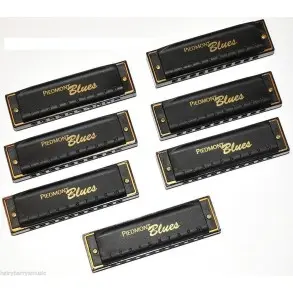 Hohner Set De 7 Armonicas Cromaticas Piedmon