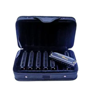 Hohner Set De 7 Armonicas Cromaticas Piedmon