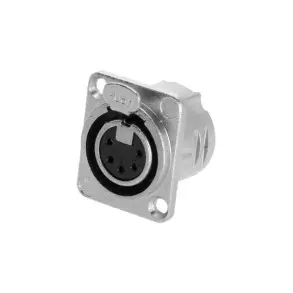 Ficha Chasis Canon XLR 5 Pines Hembra Adam Hall 4PXF5