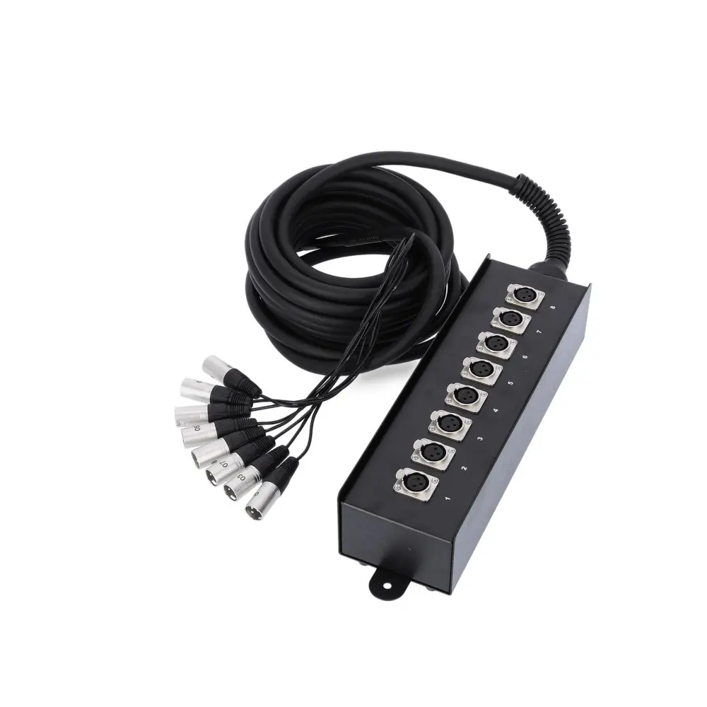 Patchera Envio 8 Auxiliares 10 Metros Adam Hall 8C10