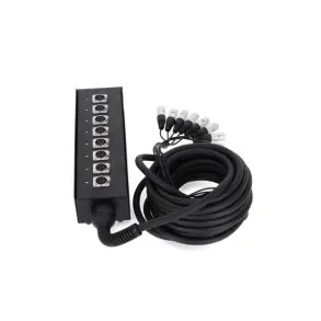 Patchera Envio 8 Auxiliares 10 Metros Adam Hall 8C10