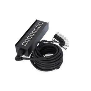 Patchera Envio 8 Auxiliares 10 Metros Adam Hall 8C10