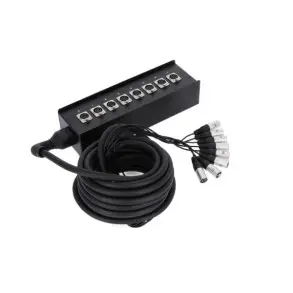 Patchera Envio 8 Auxiliares 10 Metros Adam Hall 8C10