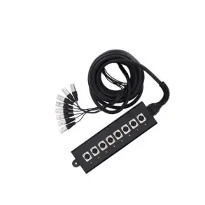 Patchera Envio 8 Auxiliares 10 Metros Adam Hall 8C10