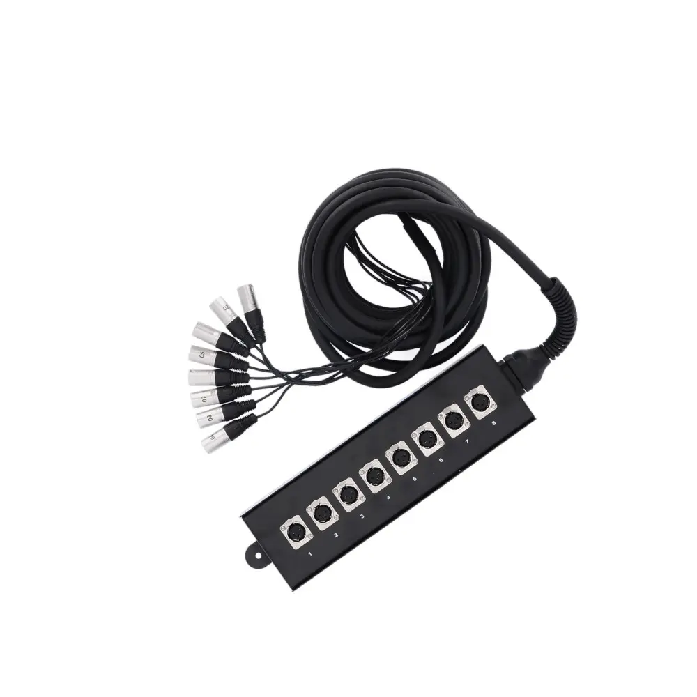 Patchera Envio 8 Auxiliares 10 Metros Adam Hall 8C10