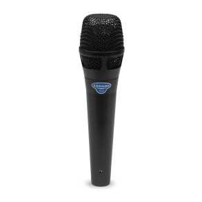 Microfono Samson Vocal de mano Condenser SuperCardoide Conector XLR Estuche y pipeta incluidas CL5B Negro