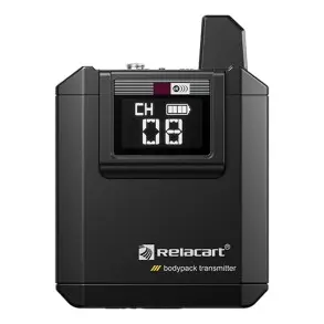 Transmisor Inalambrico BodyPack Relacart BG-24B