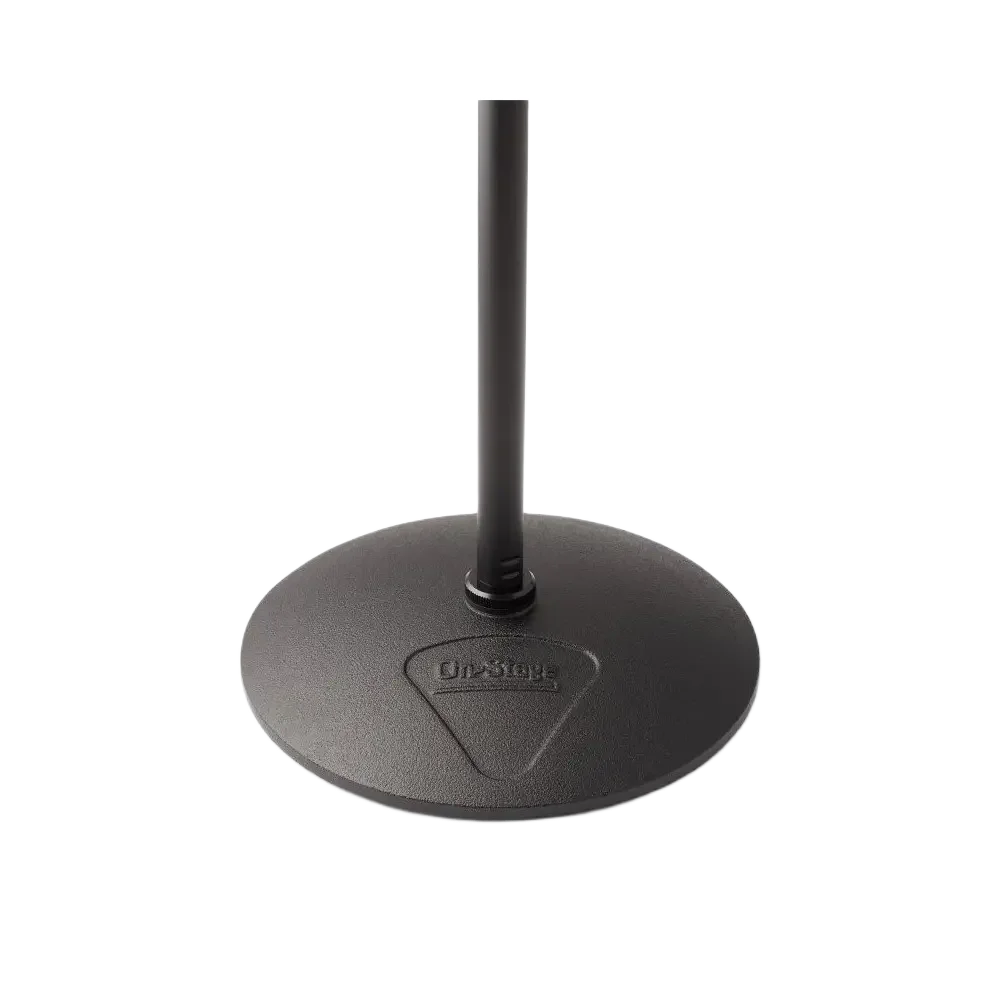 Soporte de microfono Recto con base redonda On Stage MS9510 con ajuste automatico
