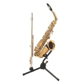 Soporte para Saxo Alto o Saxo Tenor y Flauta o Clarinete On Stage SXS7101B