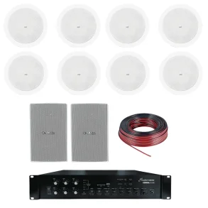 Sistema de Audio Restaurante Local Gastronomico Sonido Ambiental