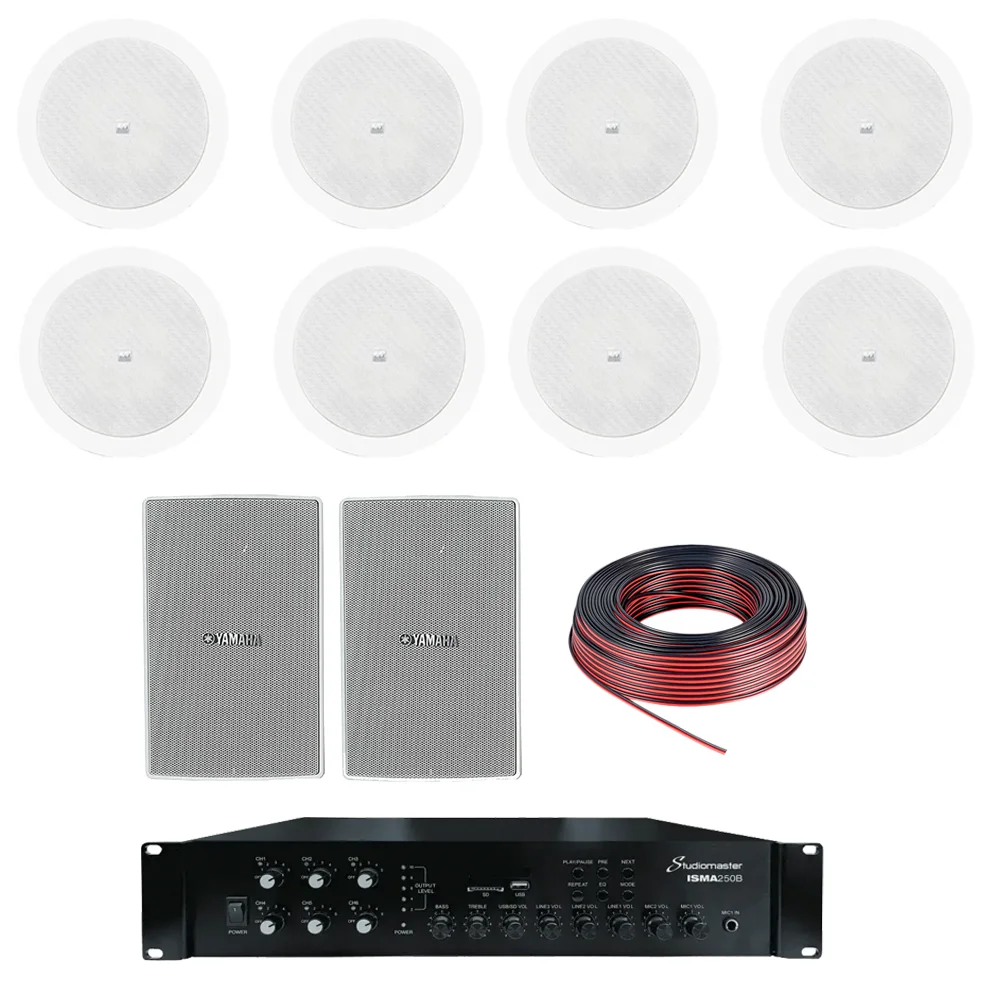 Sistema de Audio Restaurante Local Gastronomico Sonido Ambiental