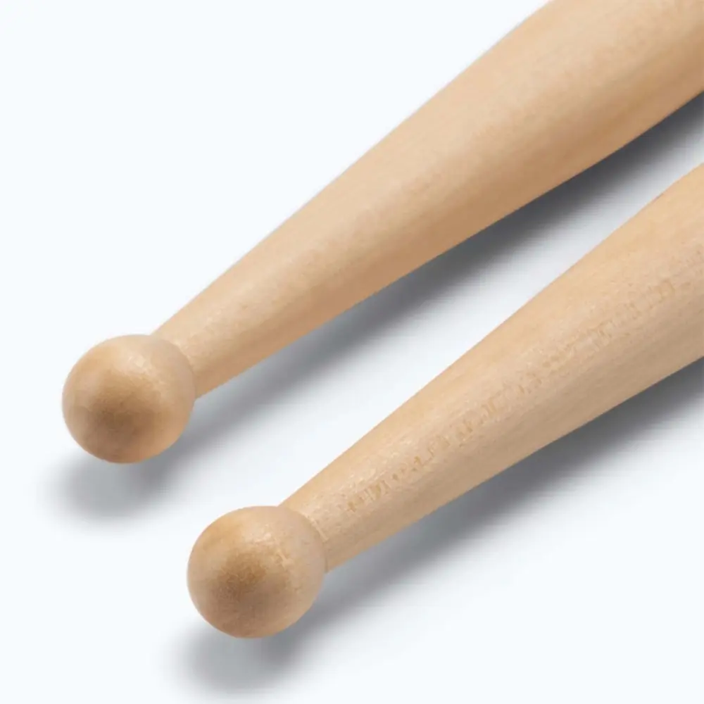 Palillos de Maple SD1, punta redonda On Stage MWSD1 Pack 12 Pares