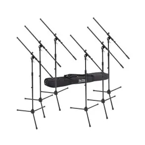 Pack de 6 Soporte de Microfono Tipo Boom con funda On Stage MS7701B
