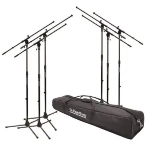 Pack de 6 Soporte de Microfono Tipo Boom con funda On Stage MS7701B