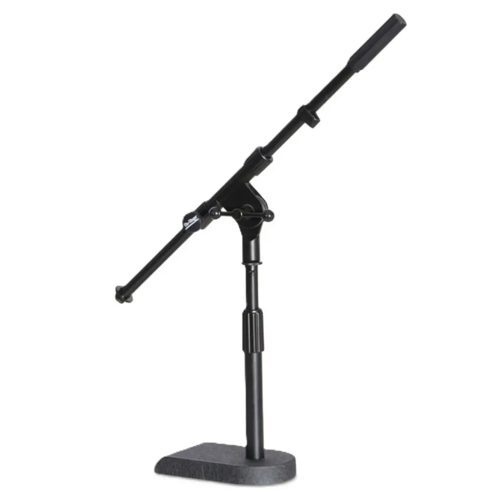 Soporte de micrófono mini Boom para bombo On Stage MS7920B Base Rectangular Pesada