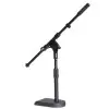 Soporte de micrófono mini Boom para bombo On Stage MS7920B Base Rectangular Pesada