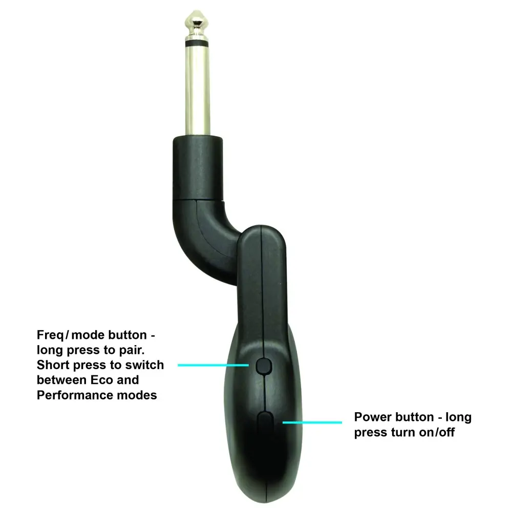 Sistema Inalámbrico Digital Guitarra Bajo CAD WX25
