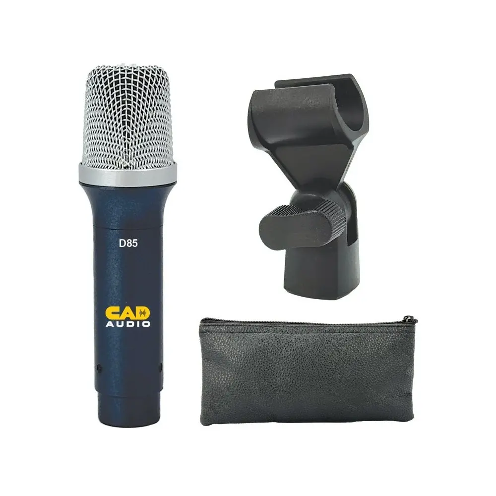 Micrófono Dinámico Compacto Cardioide para Tambor CAD D85