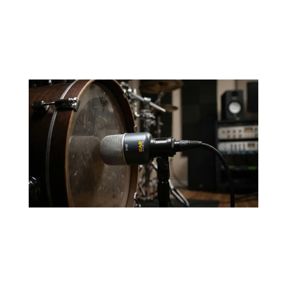 Micrófono Dinámico Supercardioide para bombo CAD D108