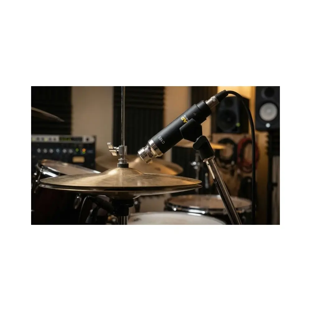 Micrófono Condenser Compacto Cardioide Platillos y Hi Hat CAD C105