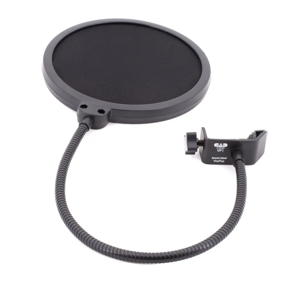 Filtro antipop VoxPop de 15 cm con cuello de cisne de 35,56 cm Cad VP1