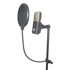 Filtro antipop VoxPop de 15 cm con cuello de cisne de 35,56 cm Cad VP1