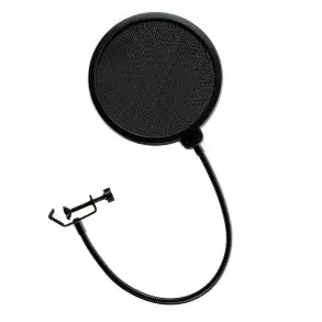 Filtro antipop VoxPop de 15 cm con cuello de cisne de 35,56 cm Cad VP1