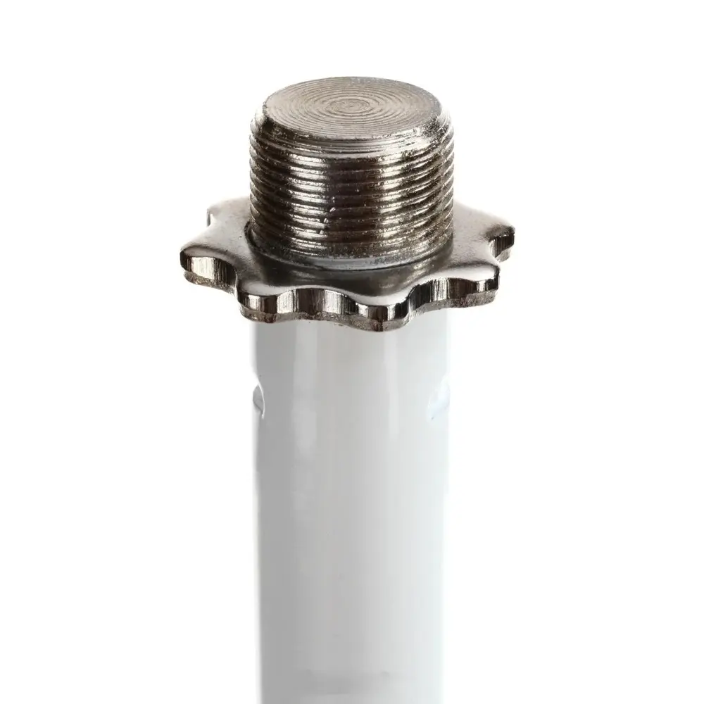 Soporte de Microfono recto con base redonda On Stage MS7201W-BB Blanco