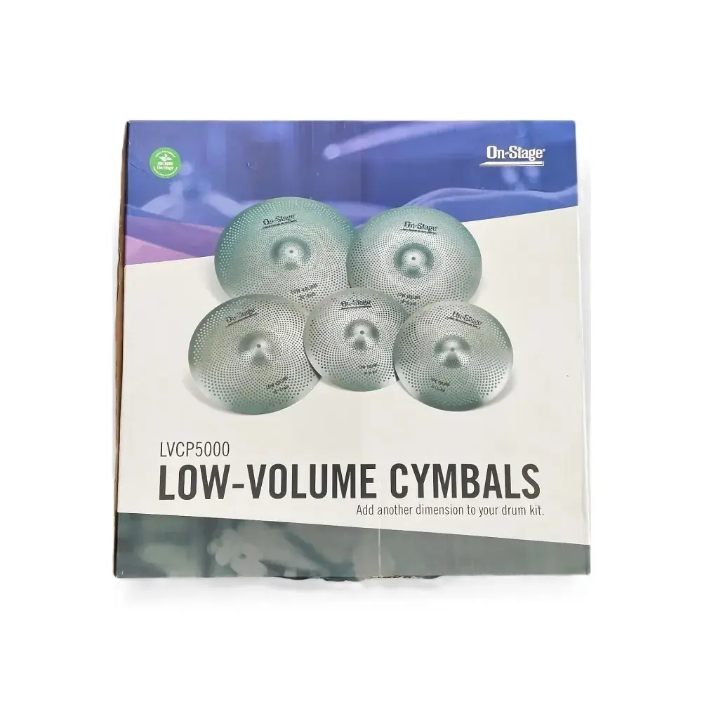 Set Platillos de bajo volumen 14" 16" 18" 20" On Stage LVCP5000
