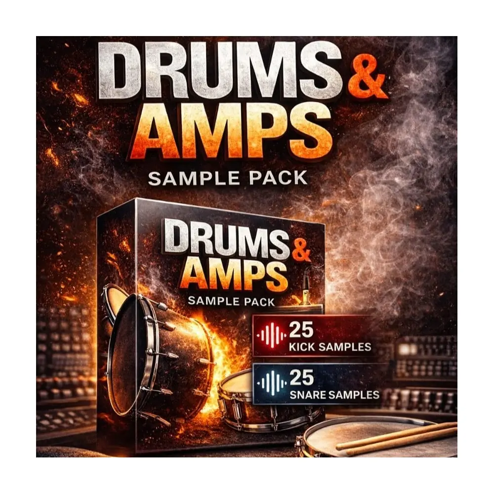 Sample pack DRUMS & AMPS By Sebastian TANO Cavalletti