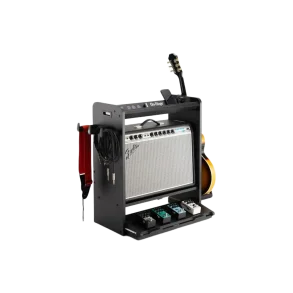 Estación de trabajo para guitarra o bajo amplificador y pedales ordenados On Stage GWS5000B