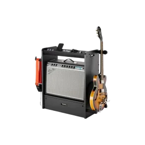 Estación de trabajo para guitarra o bajo amplificador y pedales ordenados On Stage GWS5000B