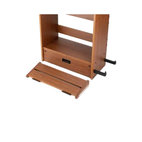 Estación de trabajo para guitarra o bajo amplificador y pedales ordenados On Stage GWS5000RB