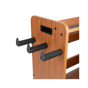 Estación de trabajo para guitarra o bajo amplificador y pedales ordenados On Stage GWS5000RB