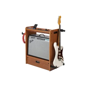 Estación de trabajo para guitarra o bajo amplificador y pedales ordenados On Stage GWS5000RB