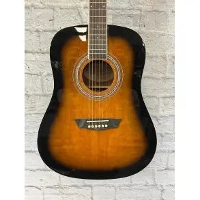 Guitarra Acustica Washburn WSHAGPAKQTTB